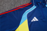 Mens Arsenal Training Suit Blue 2025/26