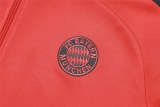 Mens Bayern Munich Jacket + Pants Training Suit Orange 2025/26
