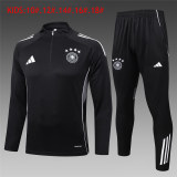 Kids Germany Training Suit Black 2025