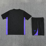 Kids Barcelona Short Training Suit Black 2025/26