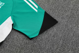 Mens Liverpool Short Training Suit Green 2025/26