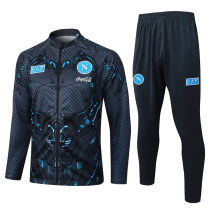 Mens Napoli Jacket + Pants Training Suit Dark Grey 2025/26