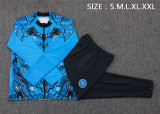 Mens Napoli Jacket + Pants Training Suit Blue 2025/26