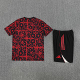 Kids Liverpool Short Training Suit Red - Black 2025/26