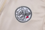 Mens Ajax Training Suit Cream 2025/26