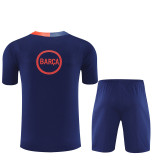 Mens Barcelona Short Training Suit Royal 2025/26