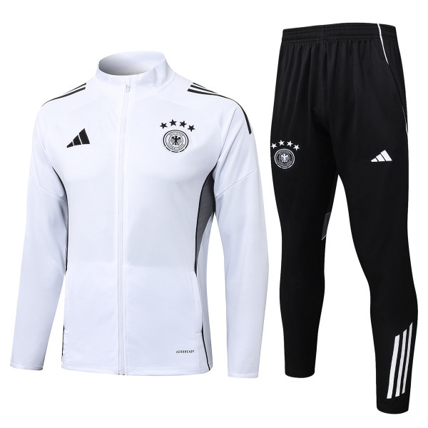 Mens Germany Jacket + Pants Training Suit White 2025