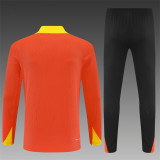 Kids Brazil Training Suit Orange 2025