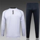 Kids Napoli Jacket + Pants Training Suit White 2025/26