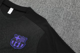 Mens Barcelona Short Training Suit Black 2025/26