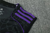 Mens Real Madrid Singlet Suit Black 2025/26