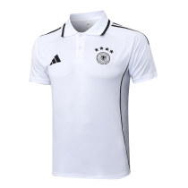 Mens Germany Polo Shirt White 2025