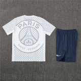 Mens PSG Short Training Suit White 2025/26