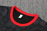 Mens AC Milan Short Training Suit Black 2025/26