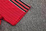 Mens Flamengo Short Training Suit Red 2025/26