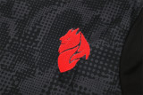 Mens AC Milan Short Training Suit Black 2025/26