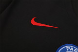 Mens PSG Short Training Suit Black 2025/26
