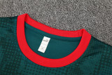 Mens AC Milan Short Training Suit Green 2025/26