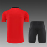 Kids AC Milan Short Training Suit Red 2025/26