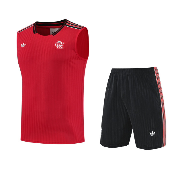 Mens Flamengo Singlet Suit Red 2025/26
