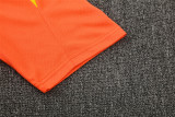 Mens Brazil Short Training Suit Orange 2025