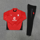 Kids AC Milan Training Suit Red 2025/26