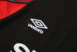 Mens Manchester United Retro Training Top Black 1998/99