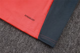Mens Bayern Munich Jacket + Pants Training Suit Orange 2025/26