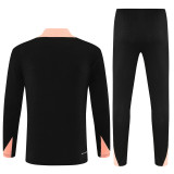 Kids France Training Suit Black 2025