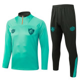 Mens Fluminense Training Suit Green 2025/26