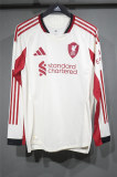Mens Liverpool Away Authentic Jersey Long Sleeve 2025/26 - Match