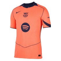 Mens BarcelonaThird Authentic Jersey 2025/26 - Match