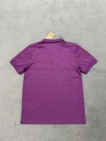 Mens Barcelona Polo Shirt Dark Purple 2025/26