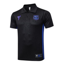 Mens Barcelona Polo Shirt Black 2025/26