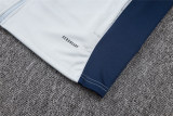 Mens Arsenal Jacket + Pants Training Suit Light Blue 2025/26