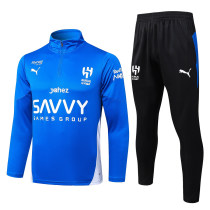Mens Al-Hilal Training Suit Blue 2025/26