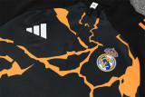 Mens Real Madrid Training Suit Black 2025/26