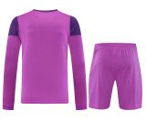 Mens Real Madrid Goalkeeper Kit Purple Long Sleeve 2025/26