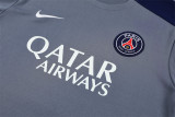 Mens PSG Short Training Suit Grey 2025/26