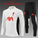Kids Liverpool Training Suit White 2025/26