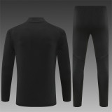 Kids Real Madrid Training Suit Black 2025/26