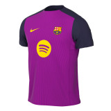 Mens Barcelona Pre-Match Short Training Authentic Purple Jersey 2025/26 - Match
