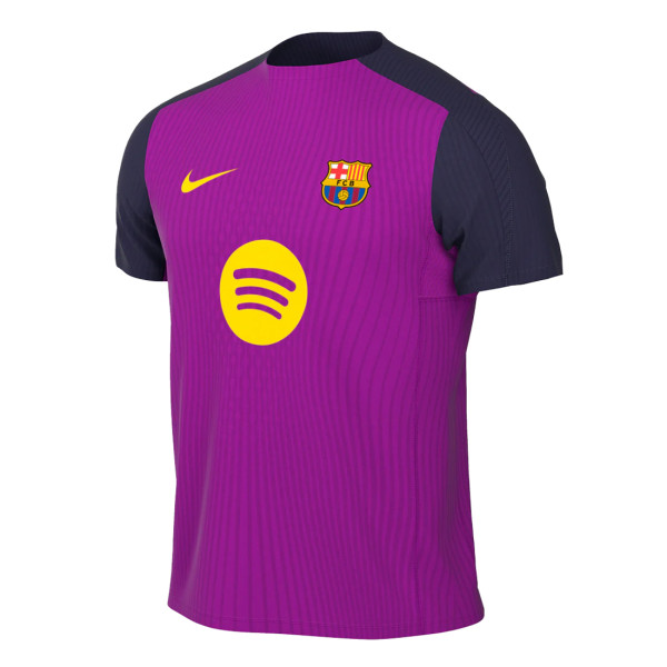 Mens Barcelona Pre-Match Short Training Authentic Purple Jersey 2025/26 - Match