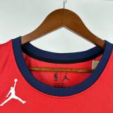 Mens Orleans Pelicans Red 2025/26 Swingman Jersey - Statement Edition