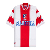 Mens Atletico Madrid Retro Home Jersey 1999/2000