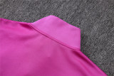 Mens Barcelona Jacket + Pants Training Suit Purple 2025/26