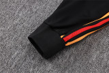 Mens Arsenal Jacket + Pants Training Suit Black 2025/26