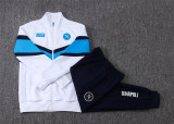 Kids Napoli Jacket + Pants Training Suit White 2025/26