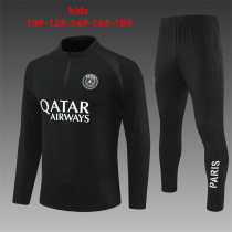 Kids PSG x Jordan Training Suit Black 2025/26
