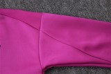 Mens Barcelona Jacket + Pants Training Suit Purple 2025/26